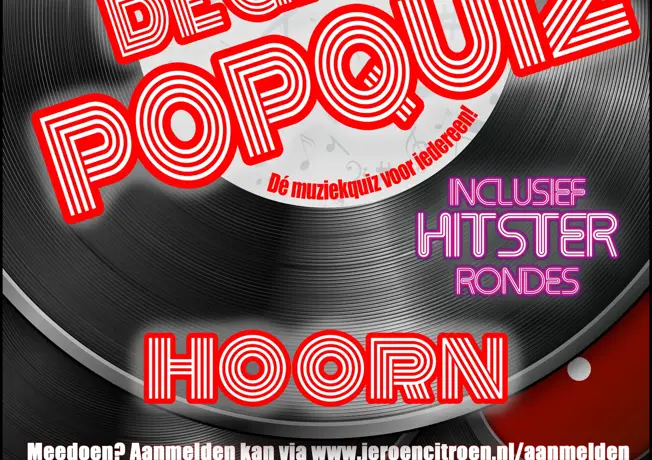 De nieuwe grote popquiz met Hitster — Uitgaan in Hoorn