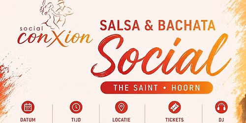 Salsa & bachata social @ The Saint Hoorn — muziek in Hoorn