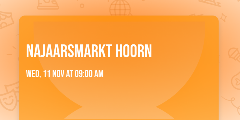 Najaarsmarkt Hoorn — markt-eten in Hoorn