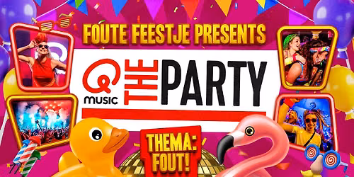 Foute Feestje in Hoorn: Qmusic The Party FOUT! — festival in Hoorn